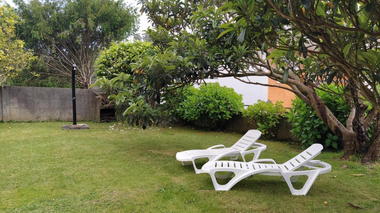 Casa Con Jardin En La Playa De Almieiras Villa Fene Eksteriør bilde