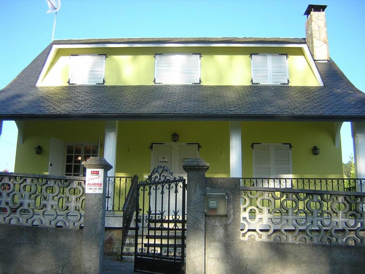 Casa Con Jardin En La Playa De Almieiras Villa Fene Eksteriør bilde