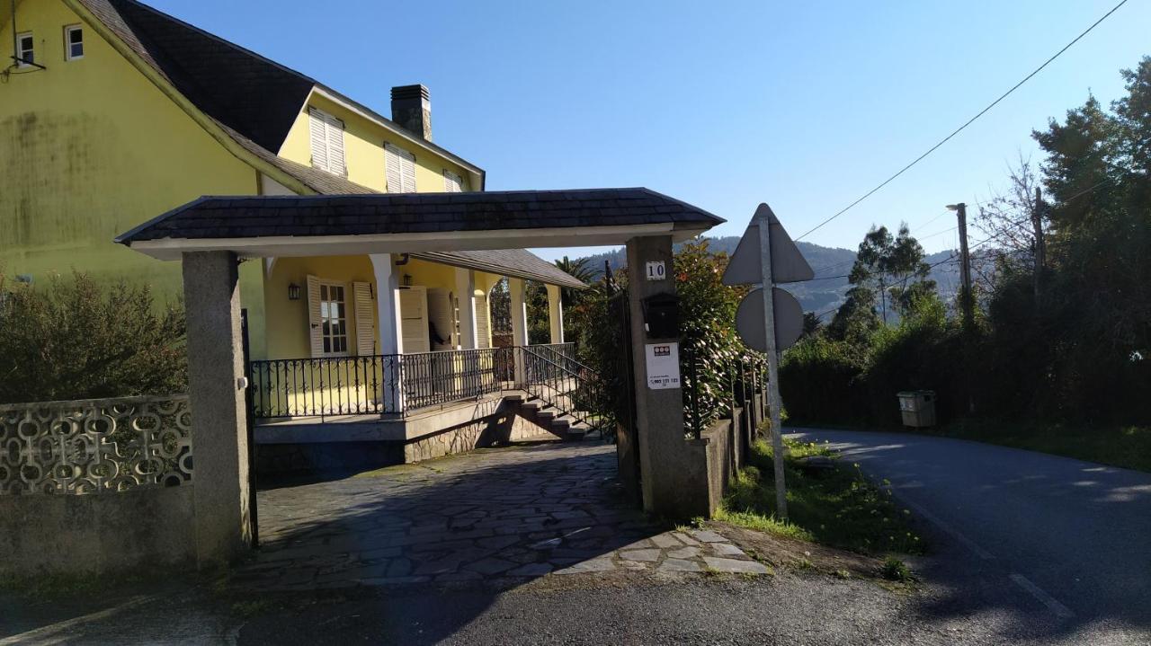 Casa Con Jardin En La Playa De Almieiras Villa Fene Eksteriør bilde