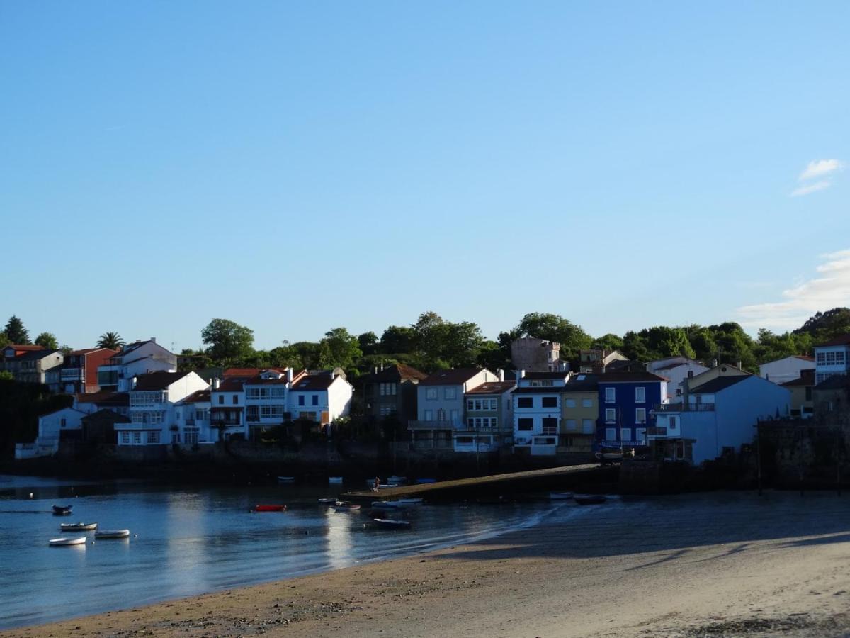 Casa Con Jardin En La Playa De Almieiras Villa Fene Eksteriør bilde